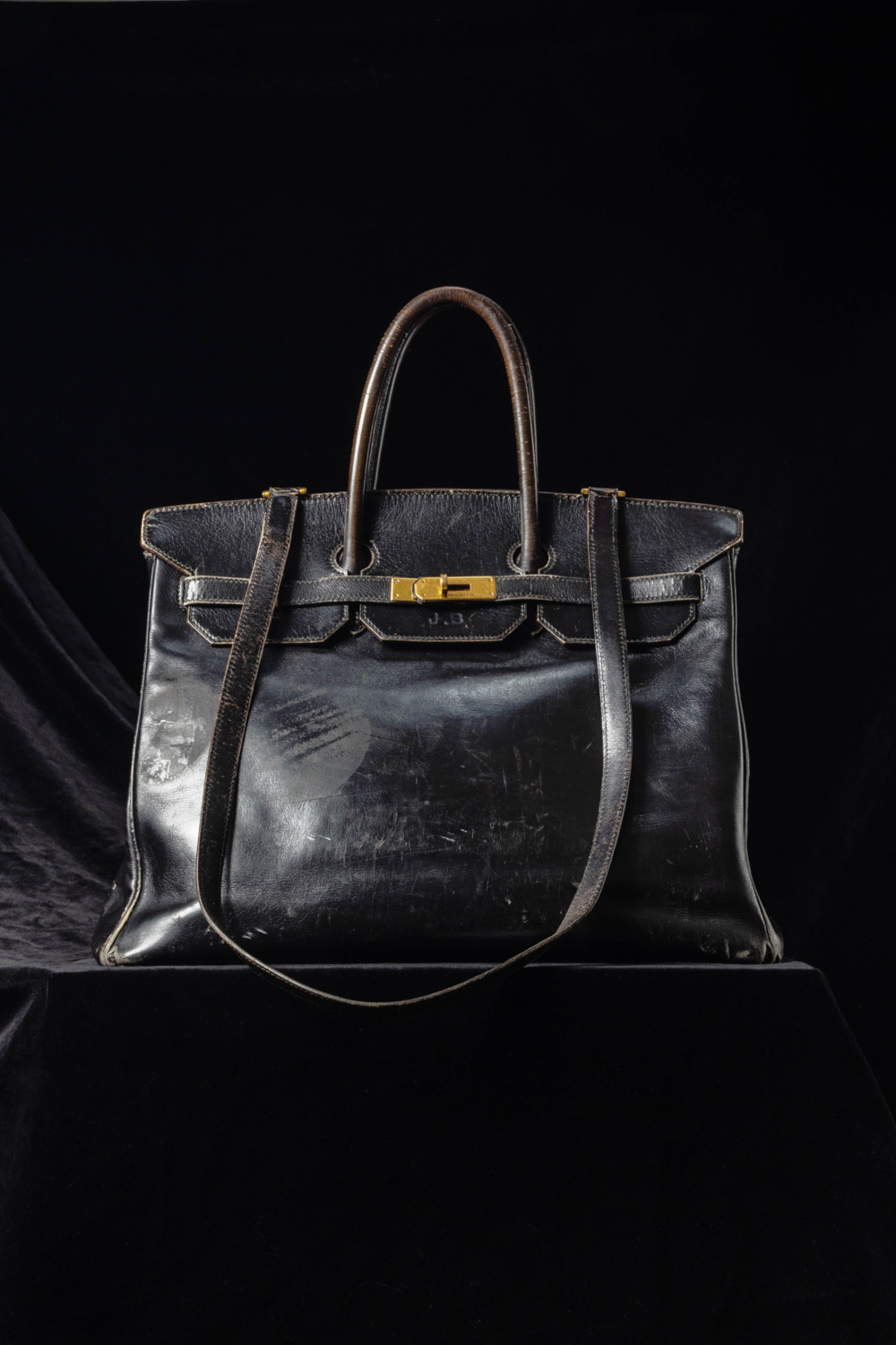 The original Birkin bag owned by Jane Birkin