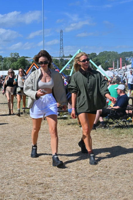 Lily James and Billie Piper