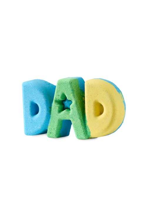 Multi-coloured DAD bath bomb