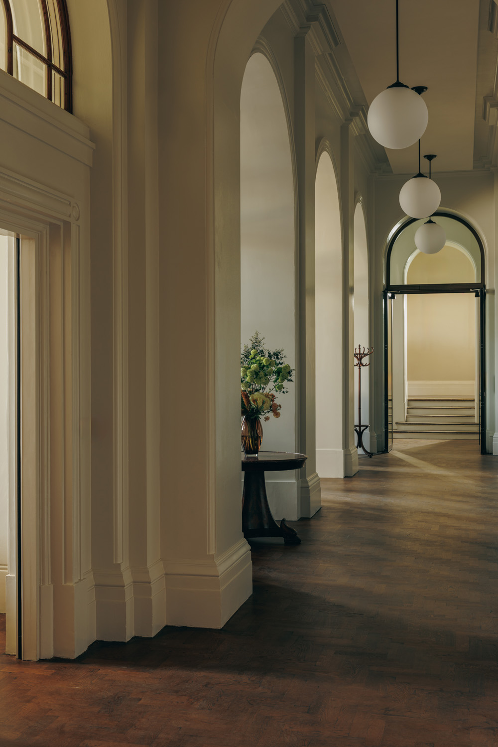 The corridor in Supporters' House