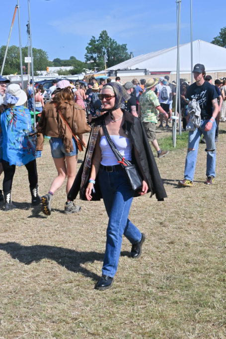 Pixie Geldof at Glastonbury 2025