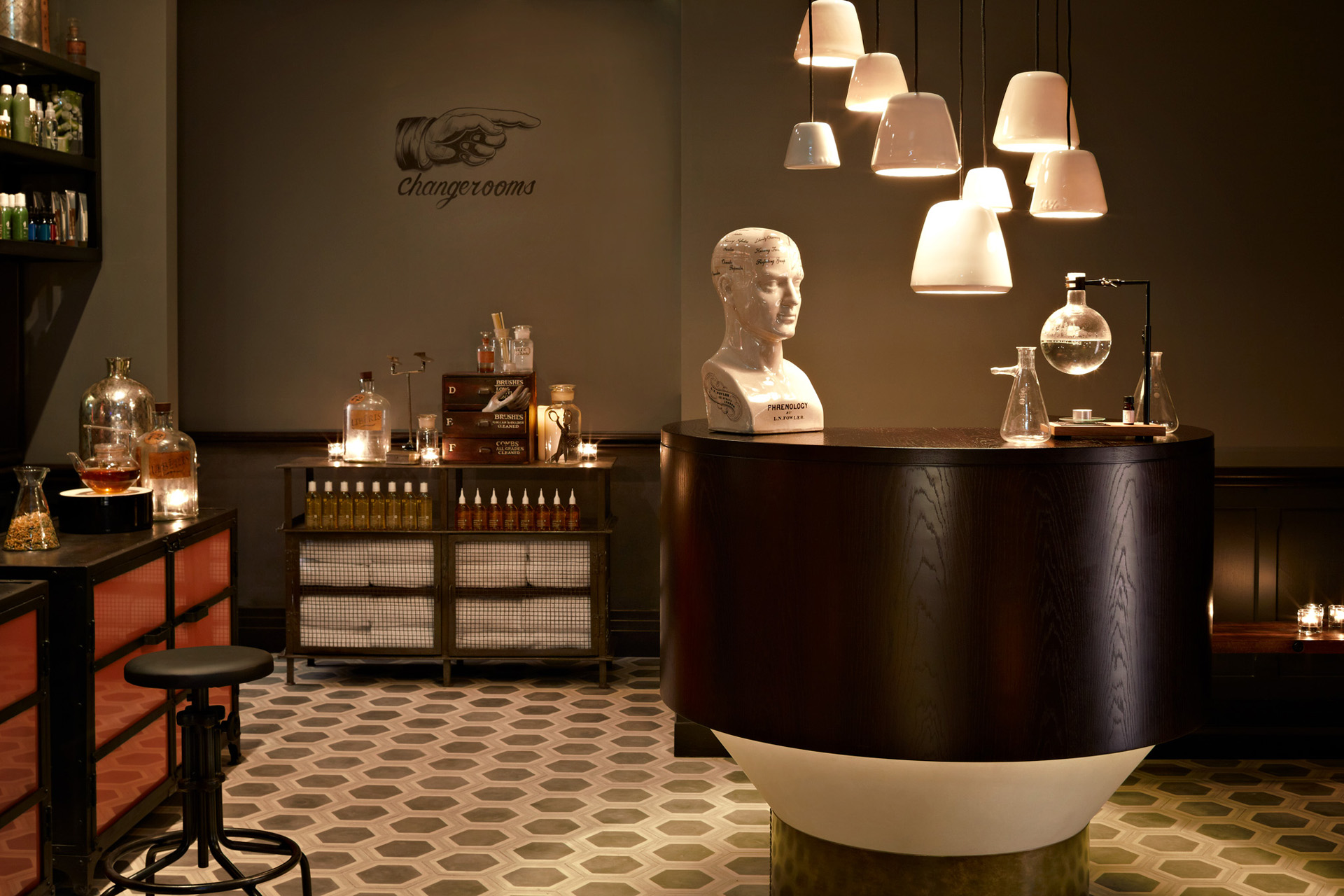 A spa reception
