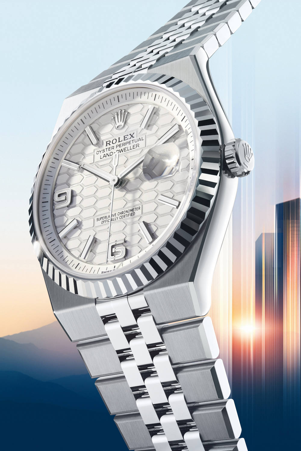 Silver watch