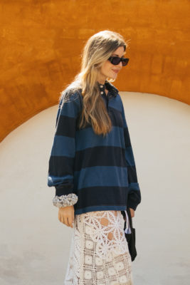 Woman with balayage