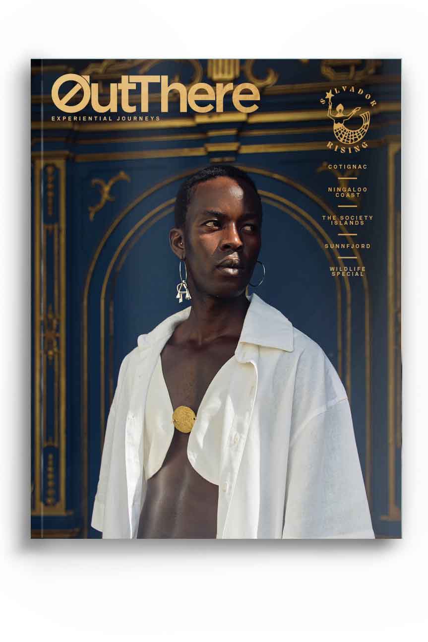 The Salvador Rising Issue of OutThere is on sale from July 2025 at www.OutThere.travel
