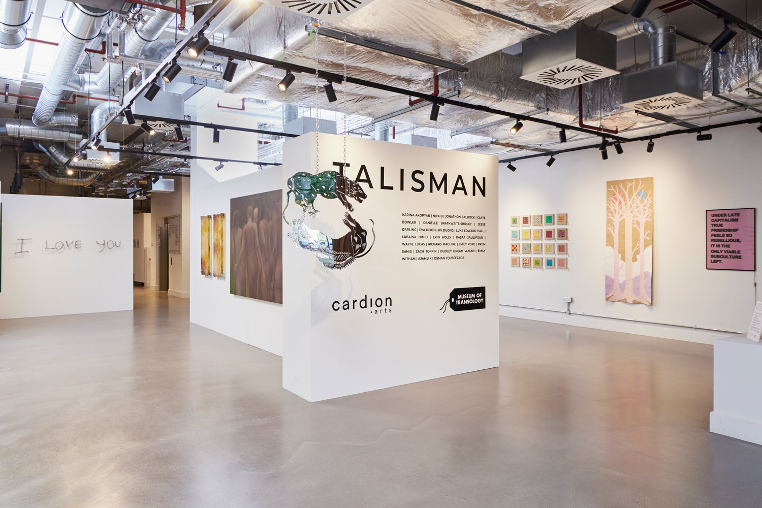 Talisman exhibition installed in London