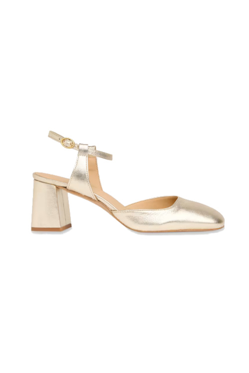 Gold heels