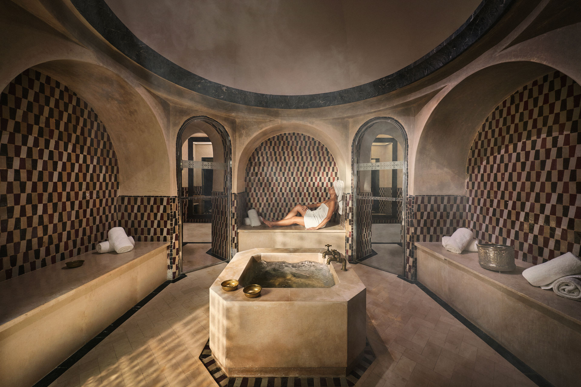 The Mandarin Oriental Marrakesh's spa hammam