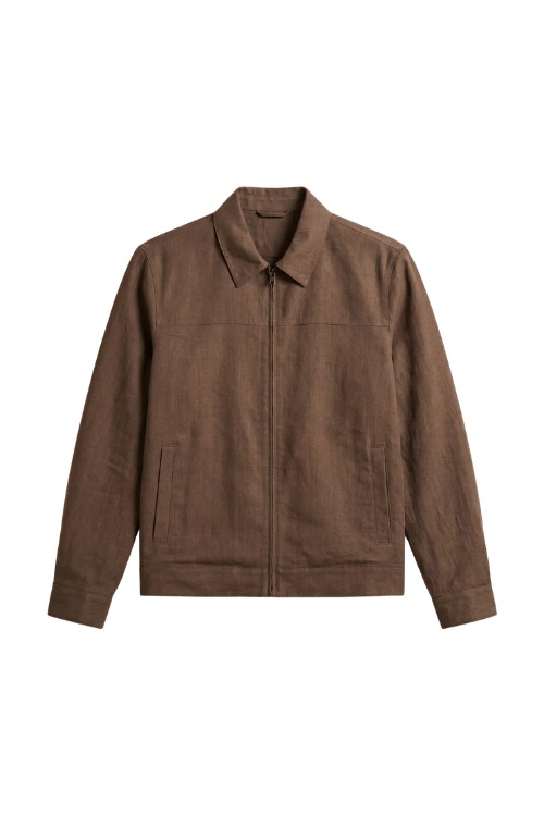Brown collar jacket