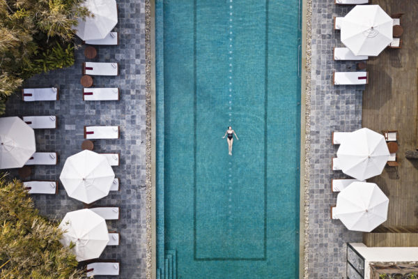 A swimming pool at Ananda