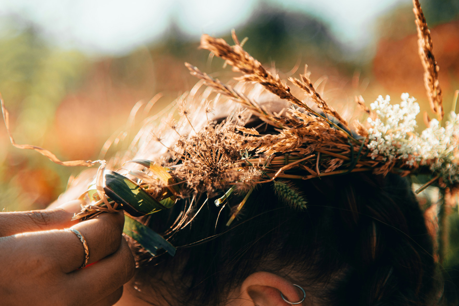 Flower crown