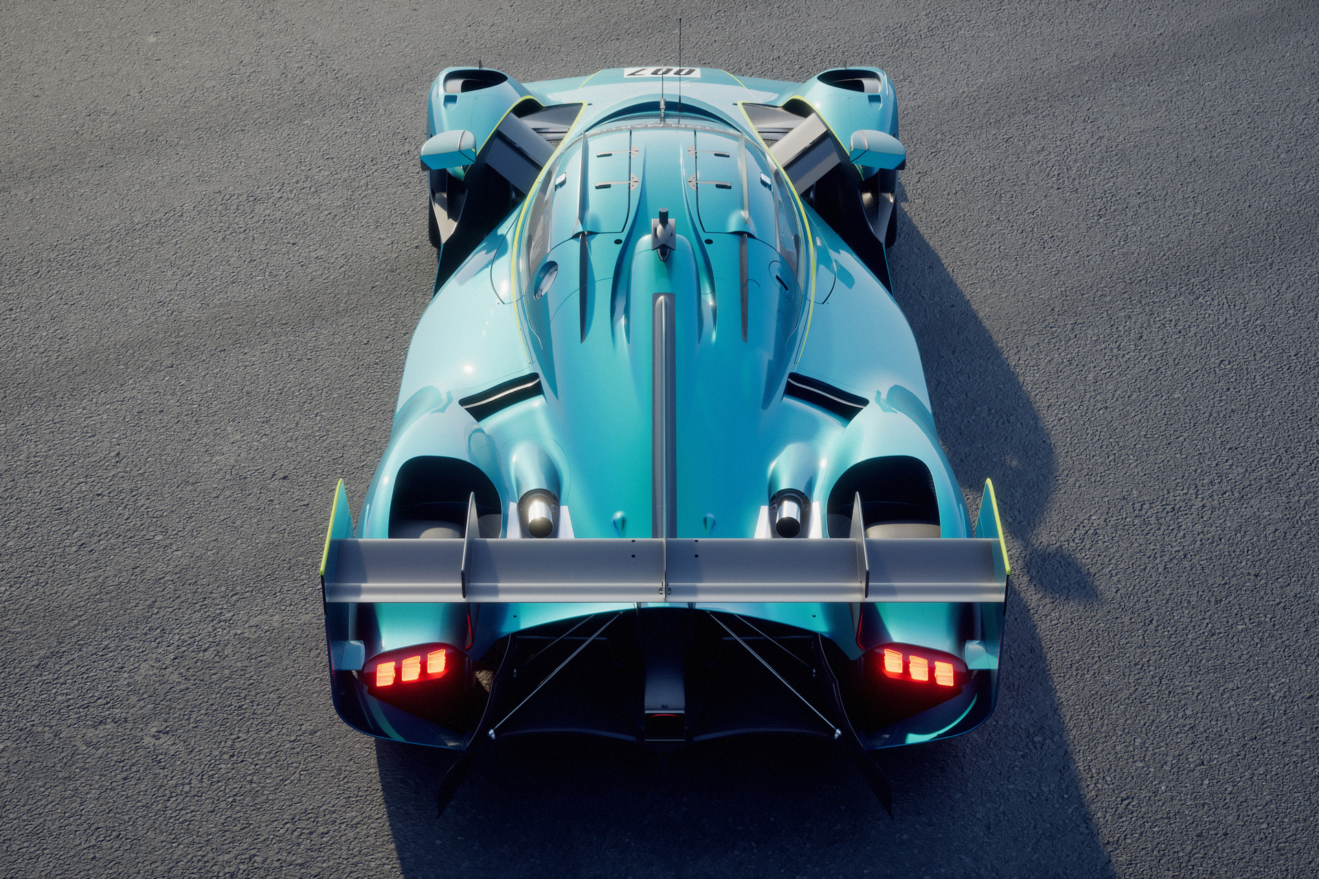 An Aston Martin supercar