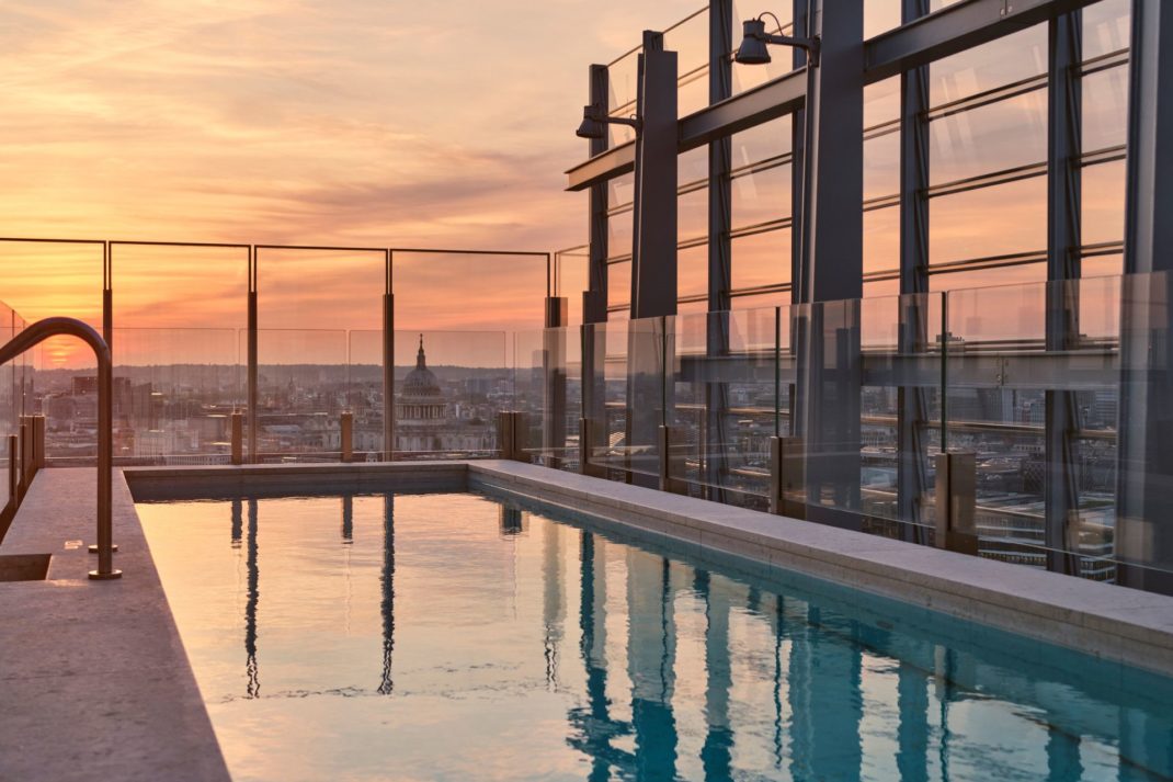 London's Highest Rooftop Pool Has Landed With A Splash