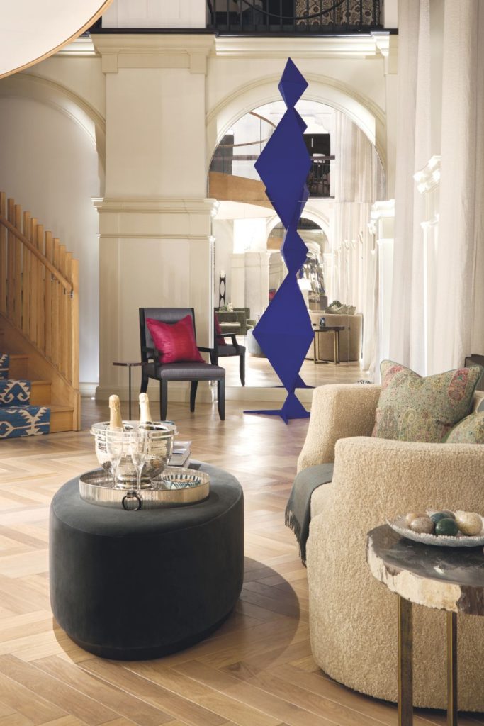 Inside A Grade II-Listed Former School House Layered With Contemporary Flair