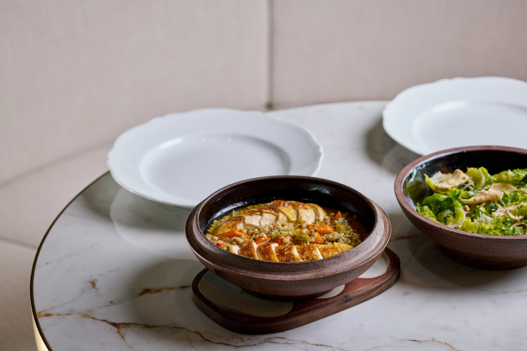 Plate of food at Brasserie Constance