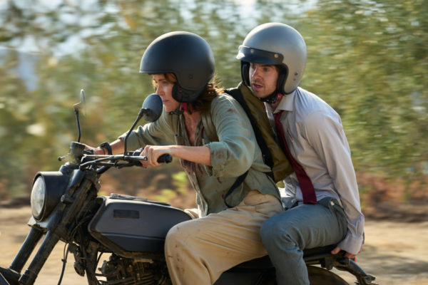 Julie (KEELEY HAWES) and Edward (FREDDIE HIGHMORE) in The Assassin