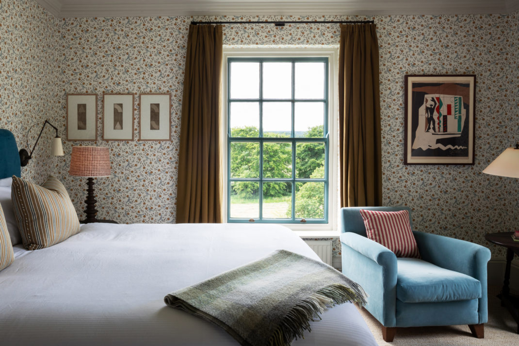 Bedroom at Cavendish Hotel, Baslow