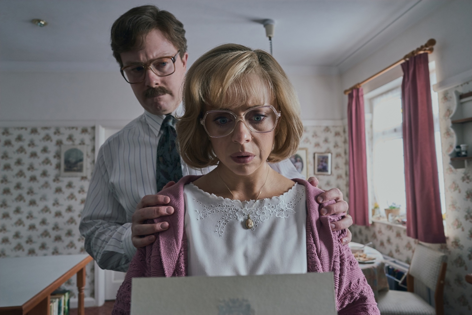 Daniel Rigby as Vernon Dursley and Bel Powley as Petunia Dursley