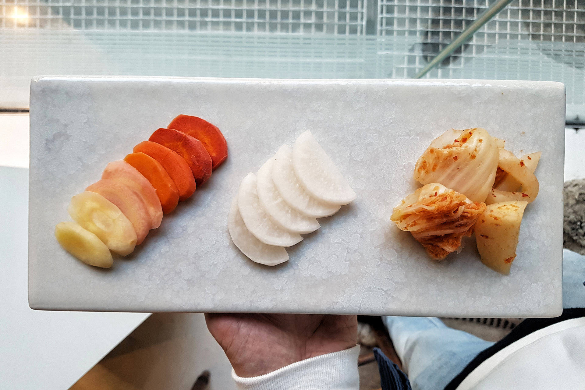 A platter of lacto-ferments