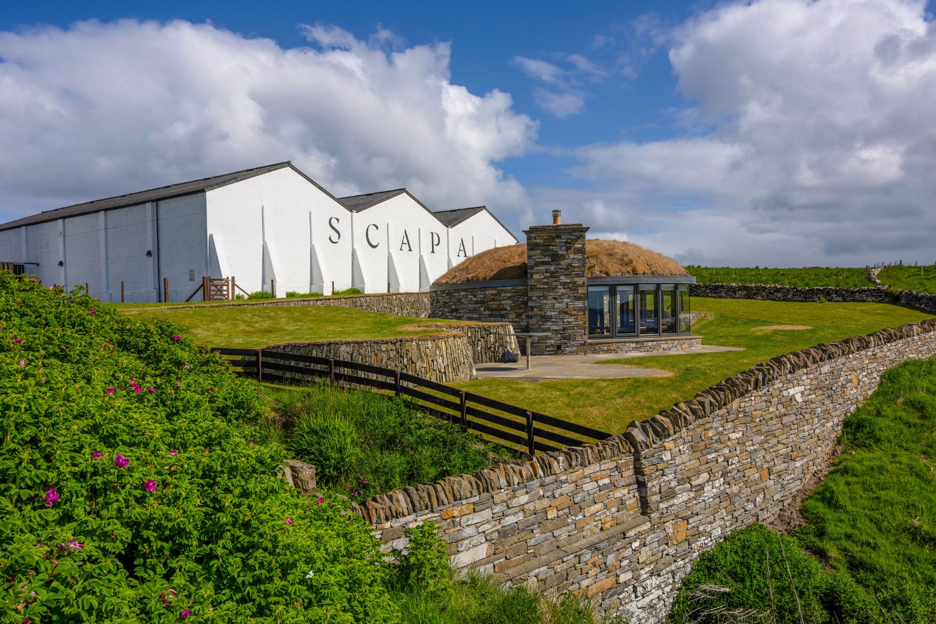 Scapa distillery side view