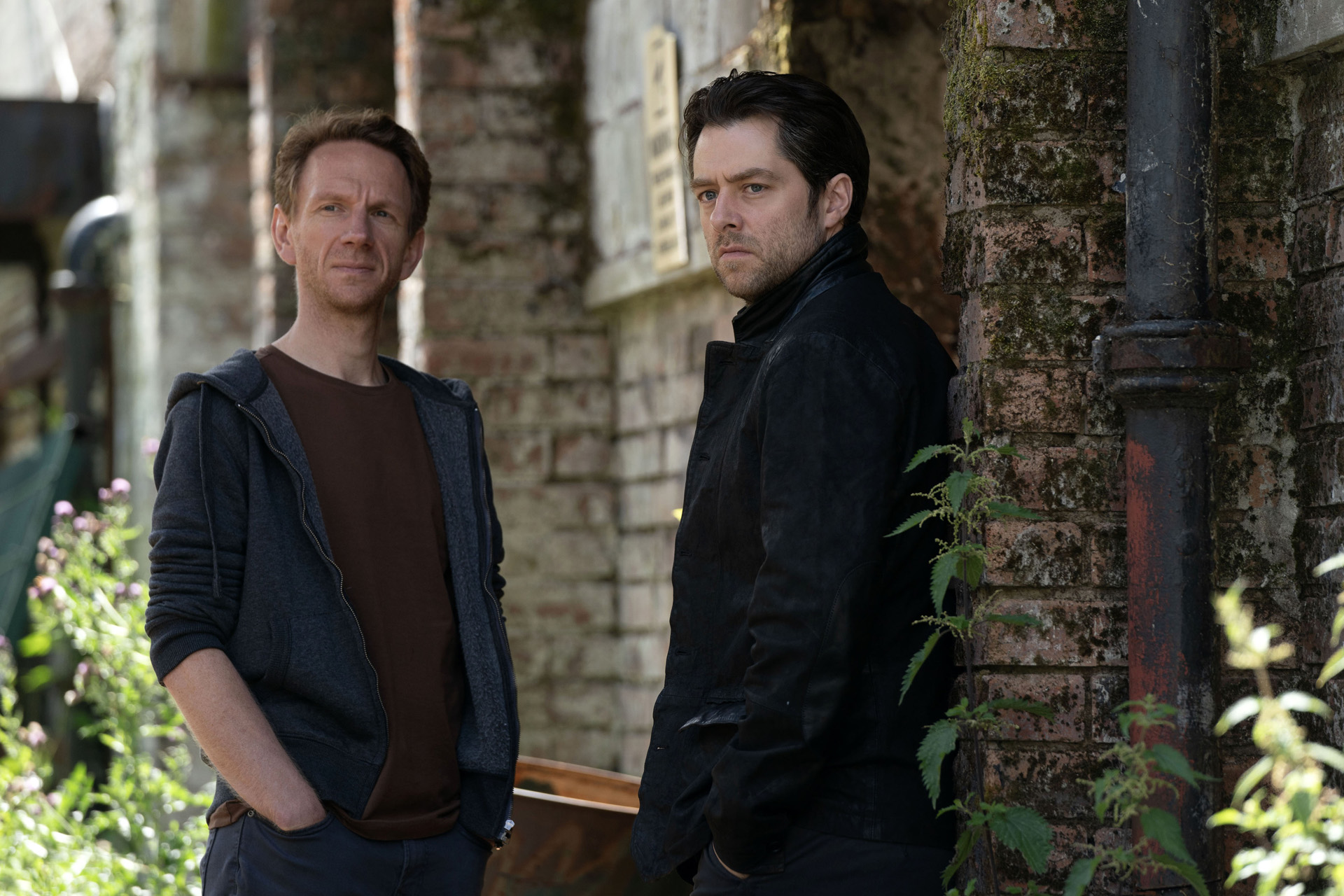 Michael Rebus (BRIAN FERGUSON) & John Rebus (RICHARD RANKIN) in Rebus