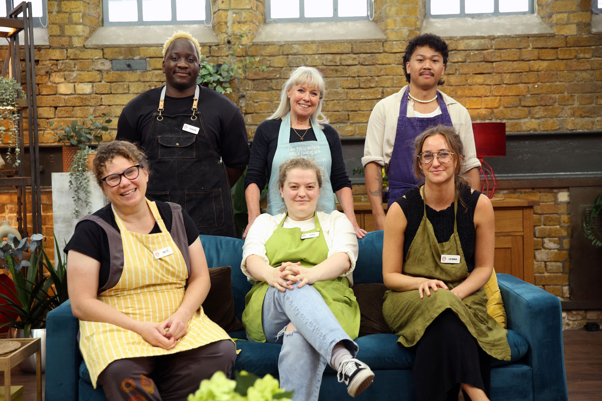 MasterChef series 21 Heat 1 contestants: Shaun, Penelope, Gon, Beth, Thea & Gemma