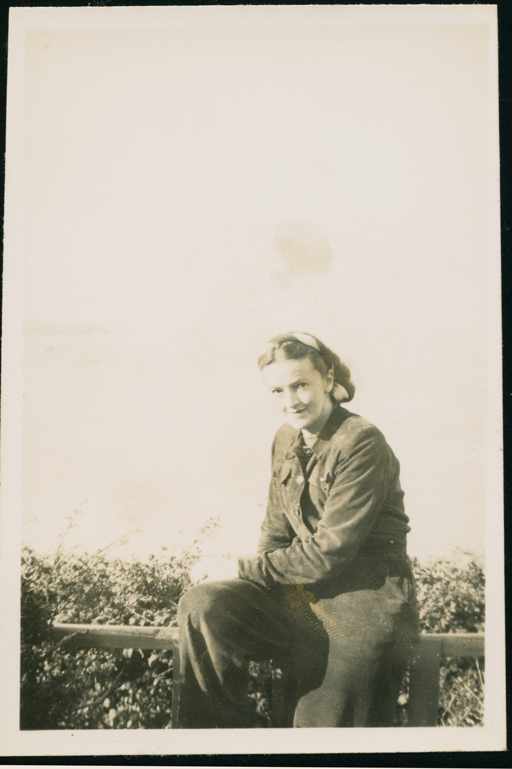 Barbara Hepworth in Carbis Bay, Cornwall