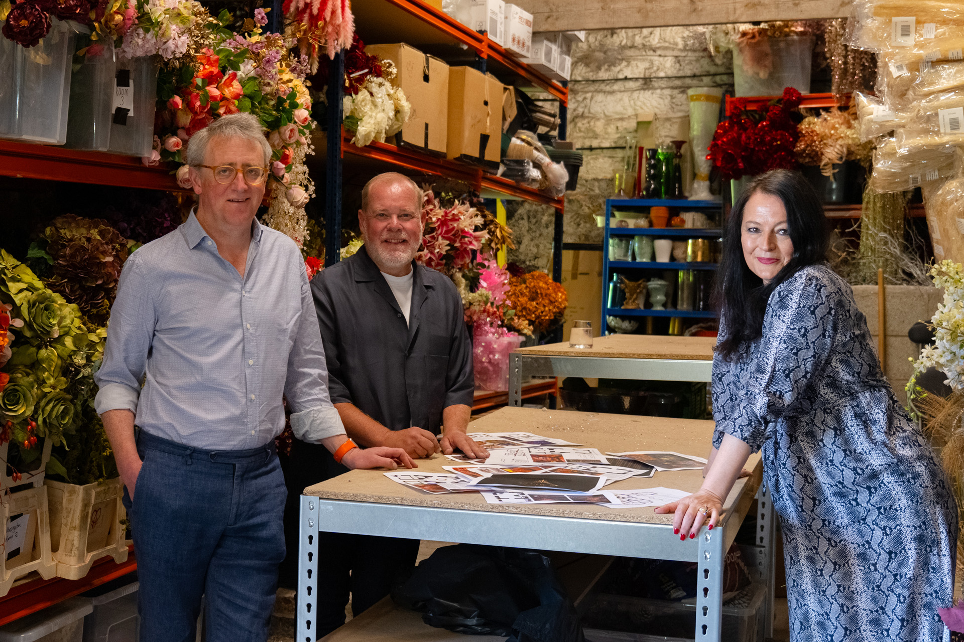 Charlie Wood (Underbelly), Adrian Lillie and Charlotte Lloyd Webber (CLW Event Design)