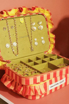 Colourful jewellery box