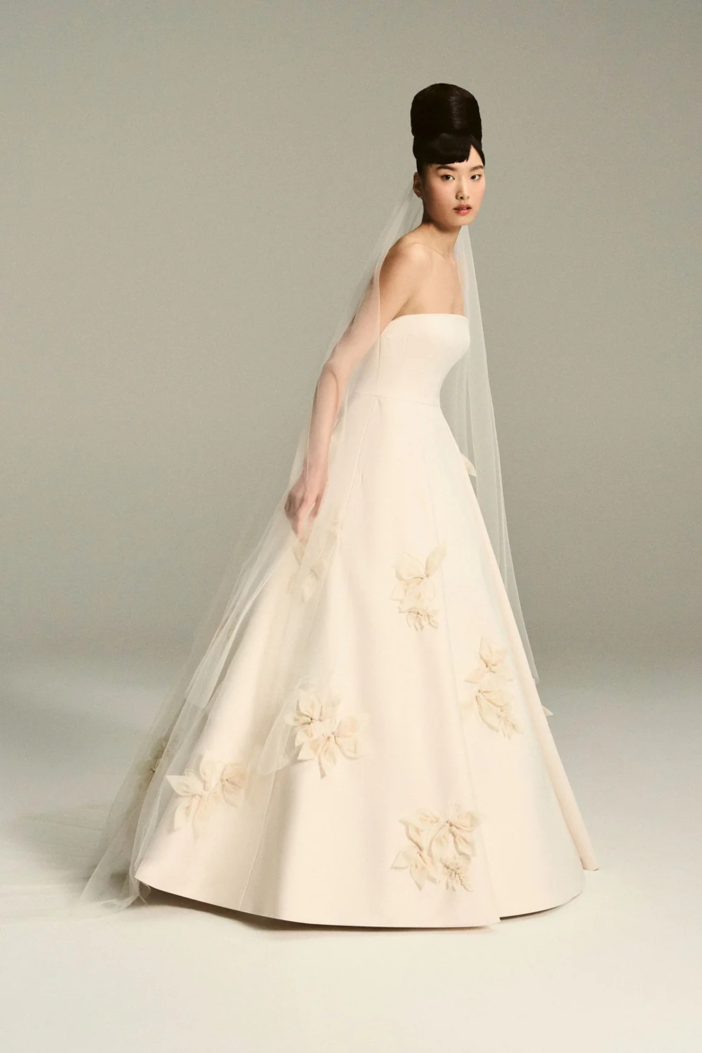 Woman in wedding dress