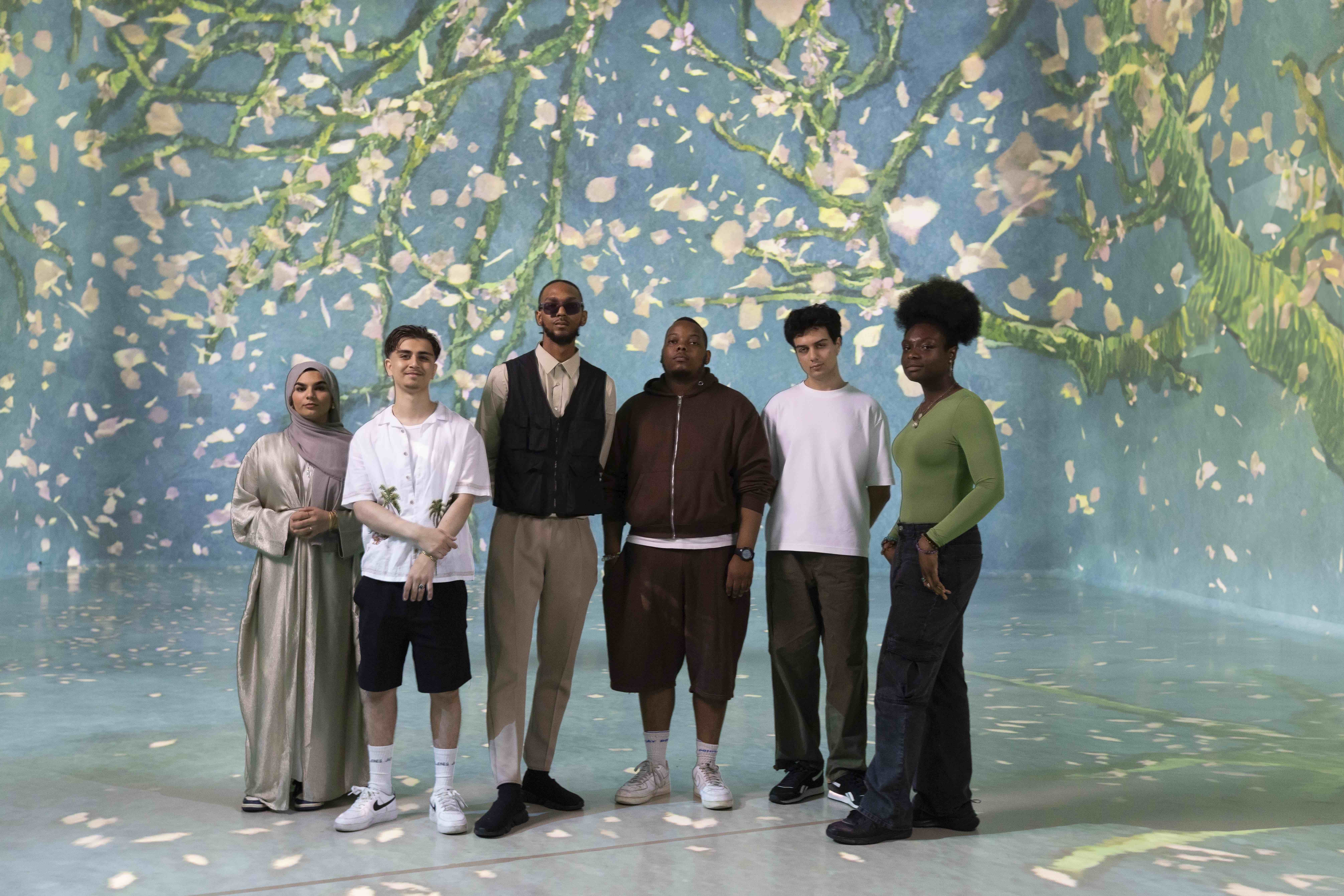 Young people from the Mayor of London's Violence Reduction Unit at Frameless Galleries