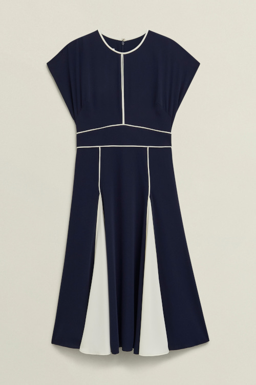 Colourblock dress | summer occasionwear