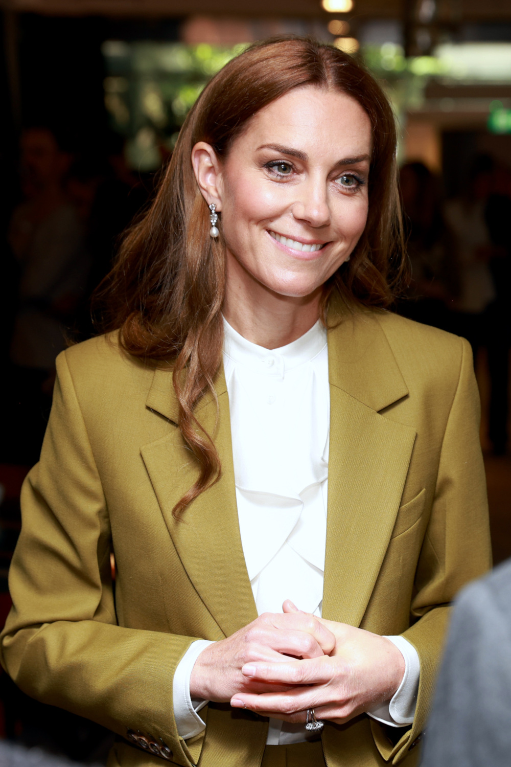 Kate Middleton with mocha bronde hair