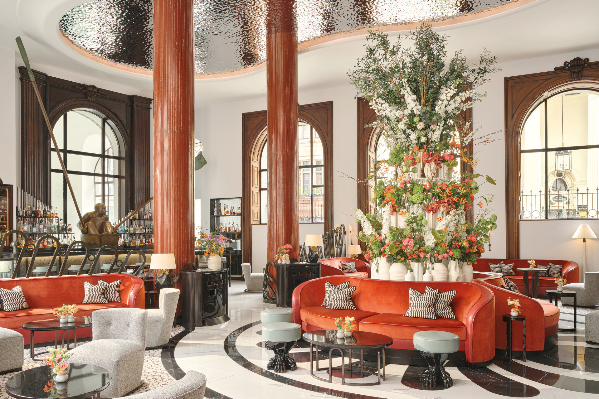 Hotel restaurant and bar