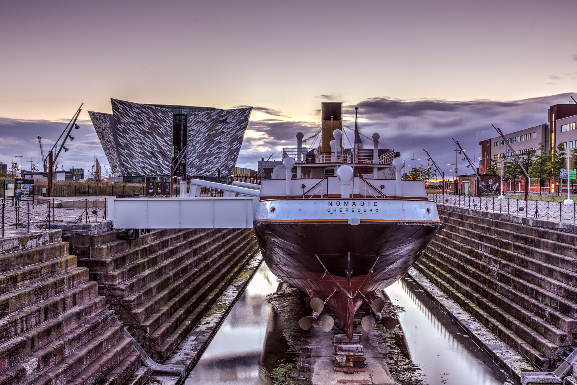 SS Nomadic and Titanic Belfast