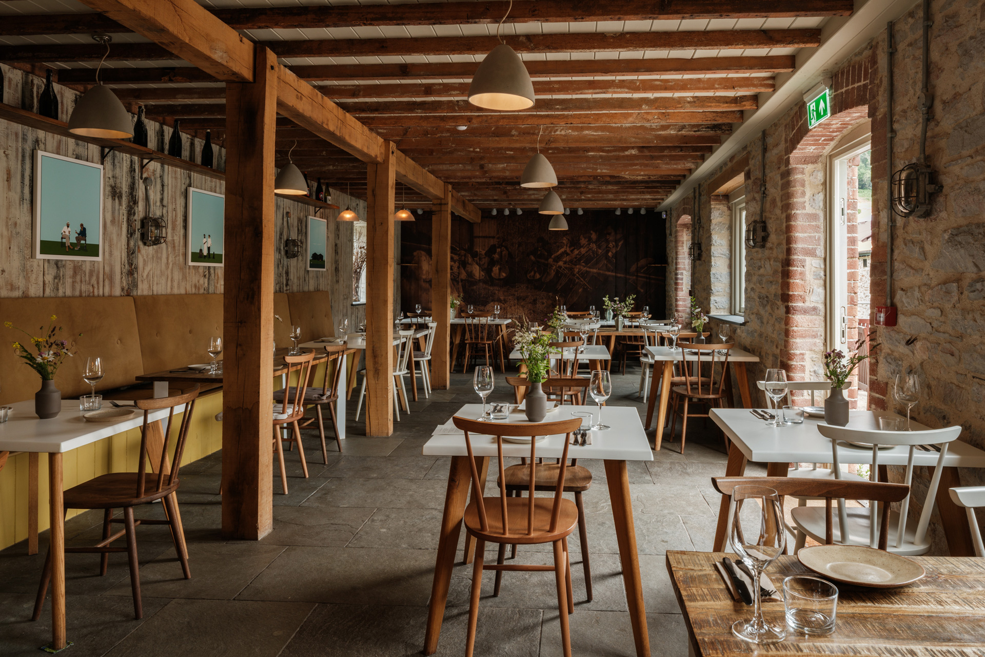 ROAM restaurant at Sandridge Barton
