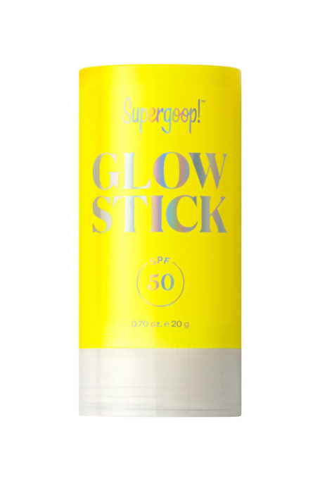 Yellow SPF bottle