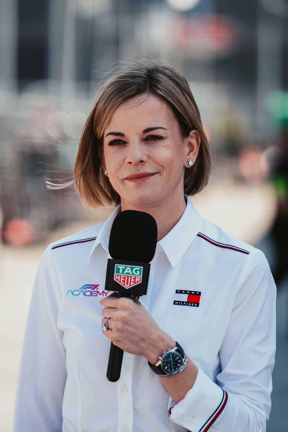 Susie Wolff at the Shanghai grand prix