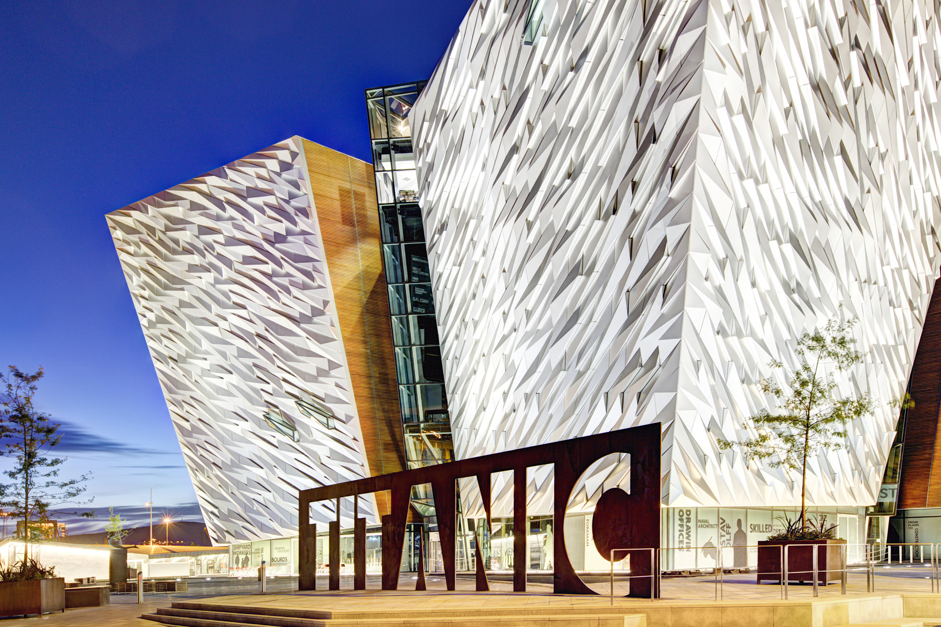Exterior of Titanic Belfast