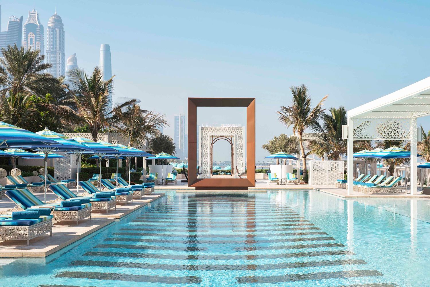 Missoni x DRIFT beach club in Dubai