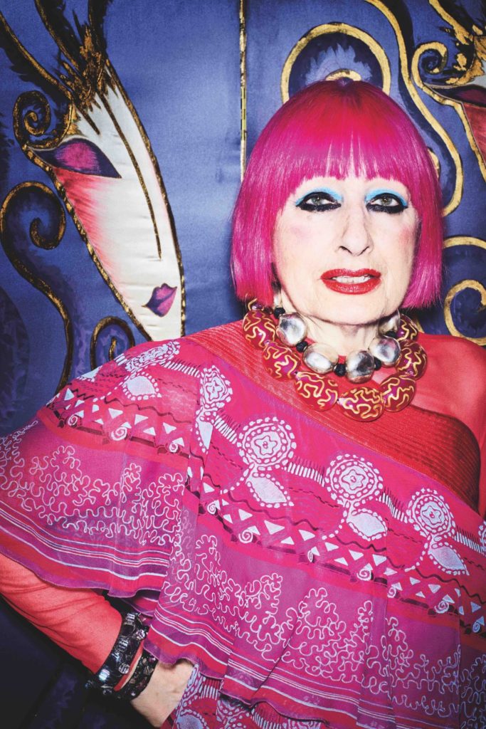 Dame Zandra Rhodes On New York Glamour, Growing Marijuana and Never Giving Up