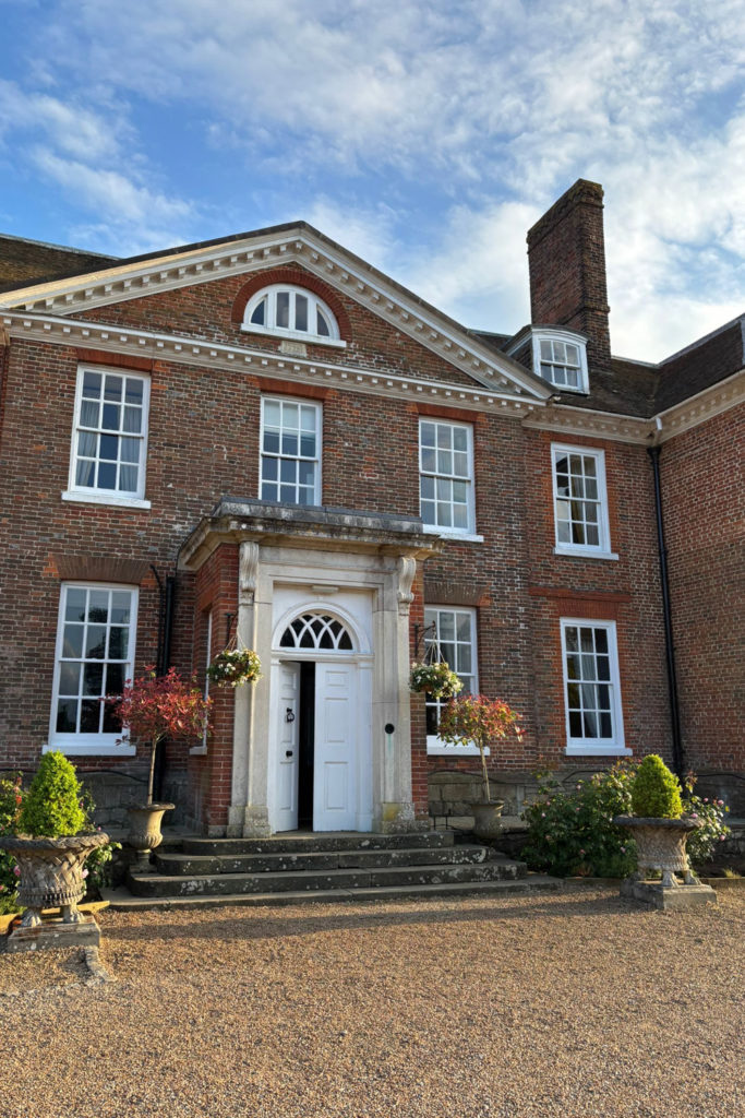 Exterior of Chilston Park Hotel