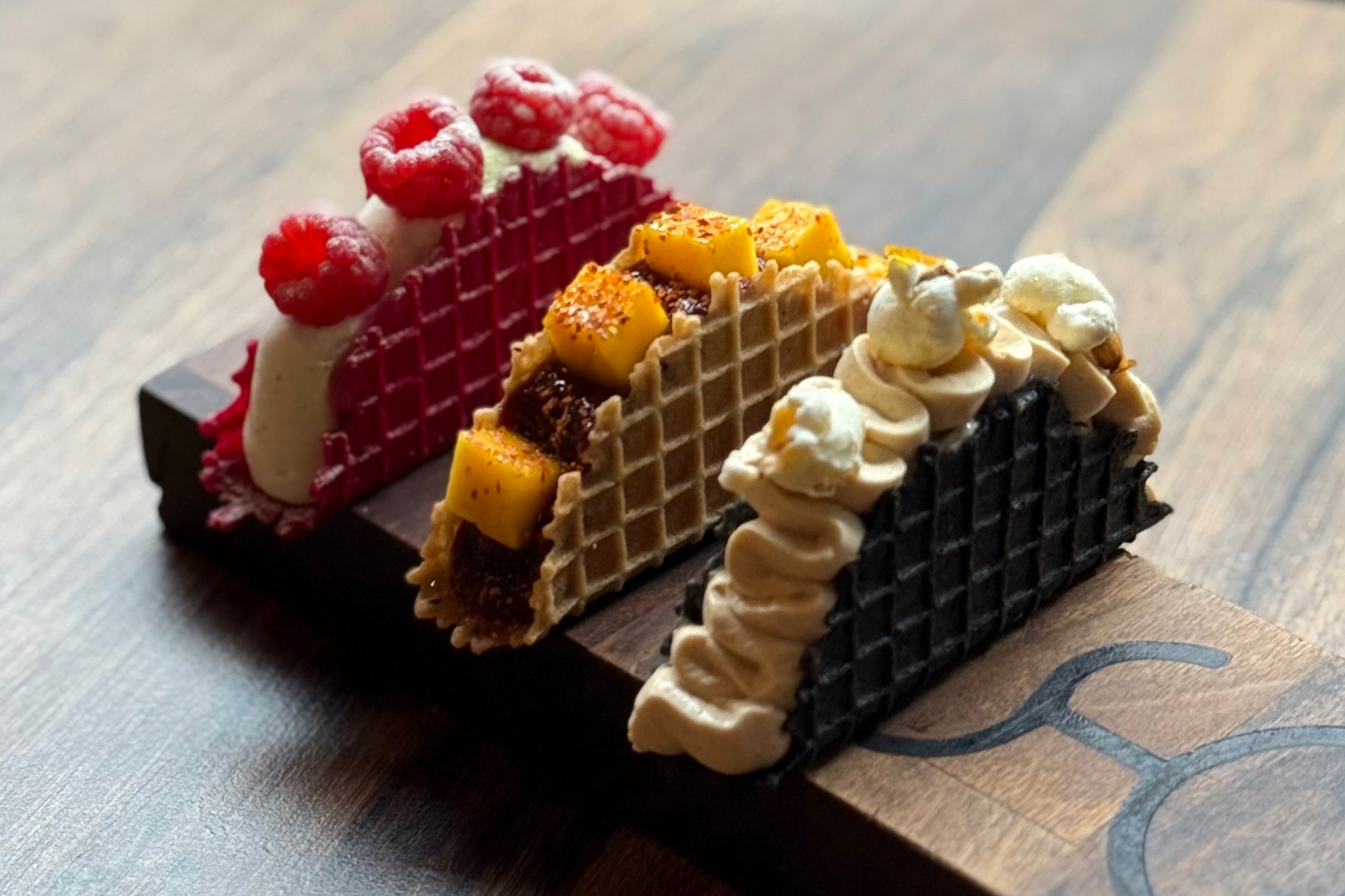 Ice cream tacos