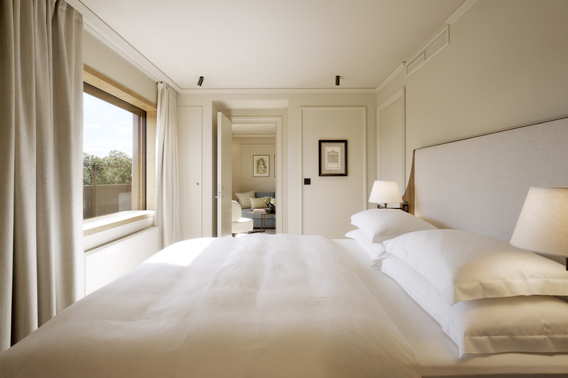 A bedroom at Villa Dahlia, Stockholm