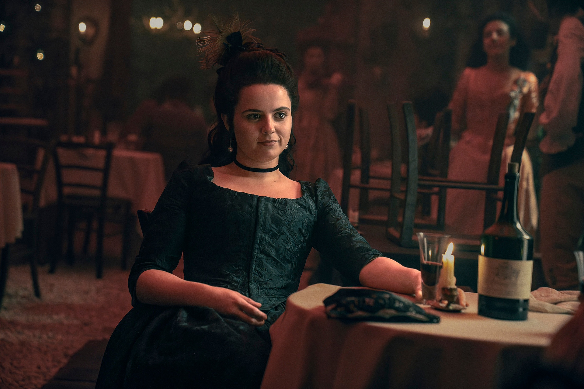 Gabrielle Creevy as Mozart’s wife Constanze Weber in Amadeus