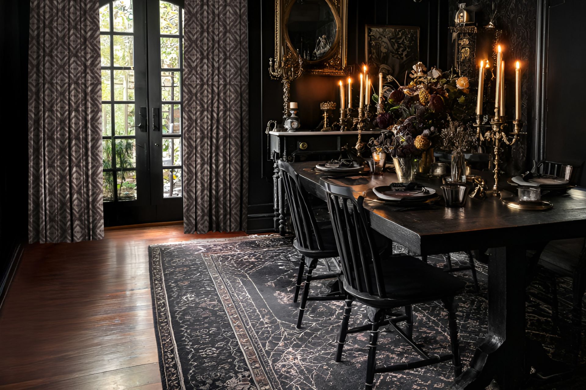 Gothic dining room