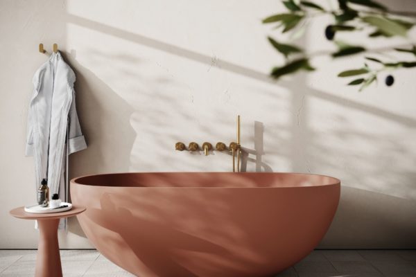 Tuscan bathroom