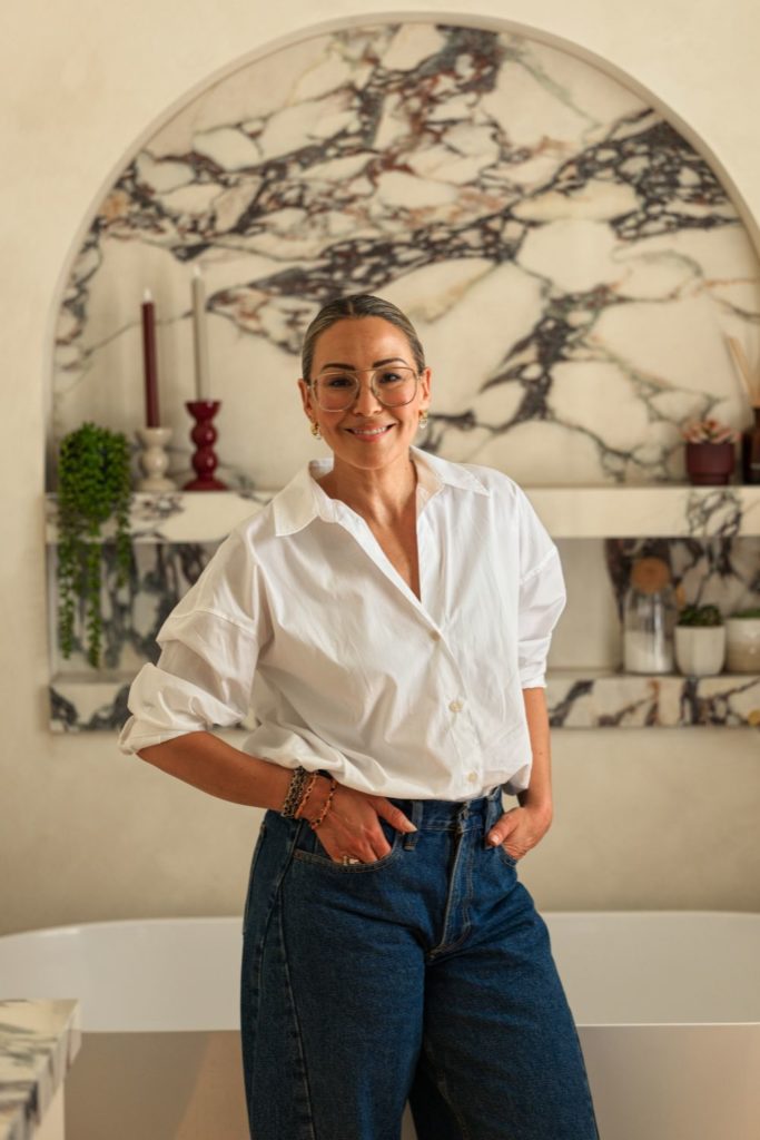 The Designer Behind S Club 7 Star Rachel Stevens' New Bathroom Shares Her Secrets