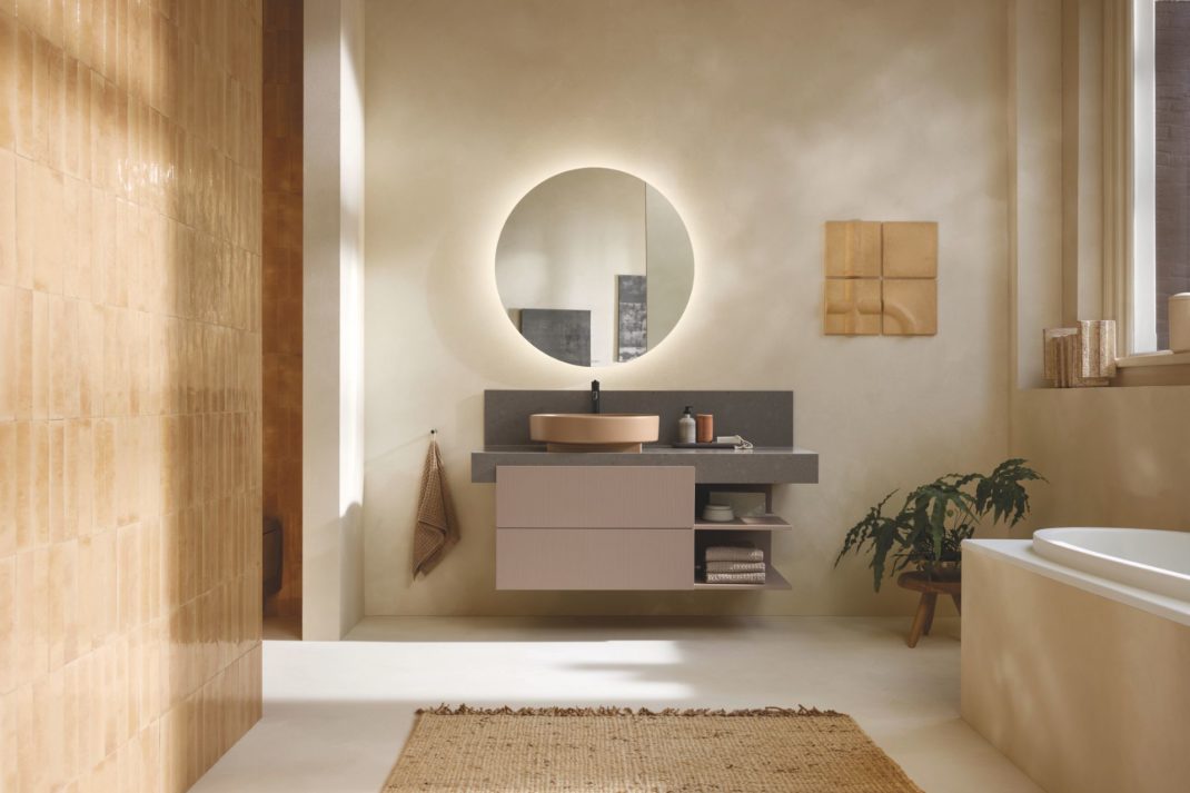 The Latest Bathroom Trend? Geometry With Soul