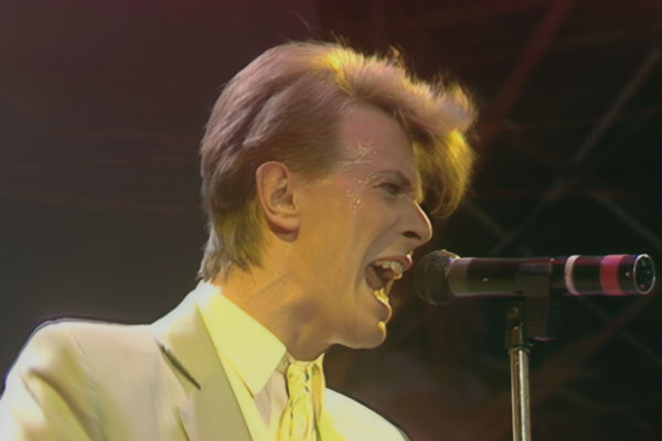 David Bowie singing Rebel Rebel at Live Aid in 1985